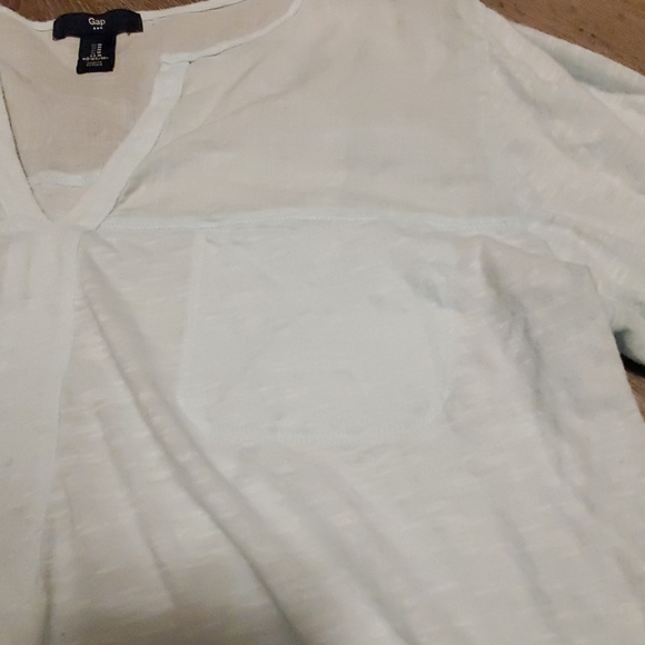 GAP Mint Color Long Sleep Top - Picture 2 of 5